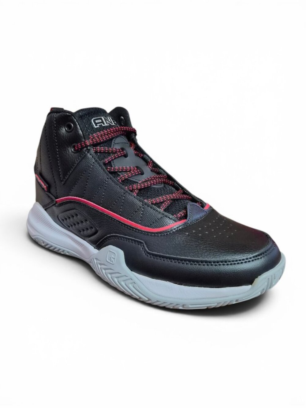AND1 Mens Athletic Basketball Shoes Streetball High Top Size 7, 10 Lace-up Black - Picture 6 of 8